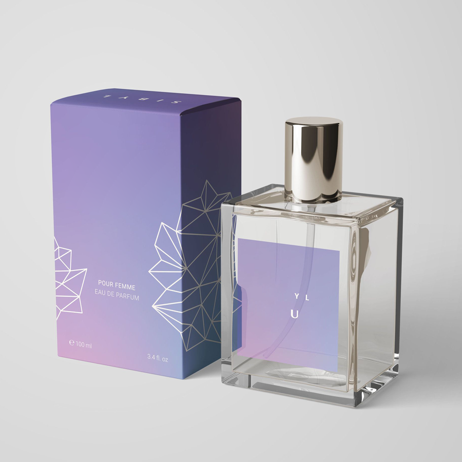 Purple Perfume Box